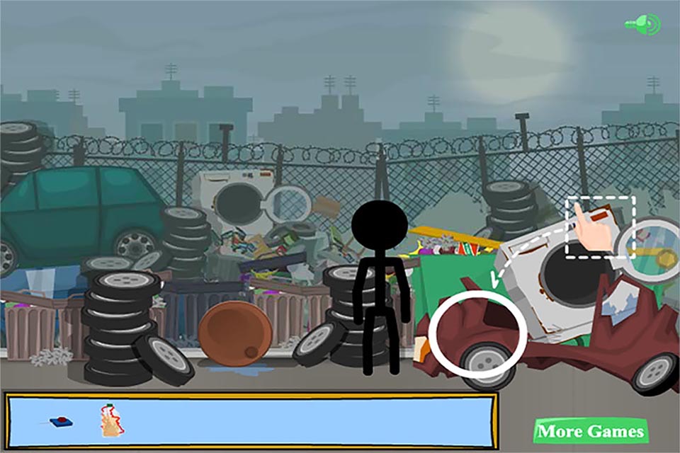 Escape the City - Stickman Hidden Objects screenshot 3