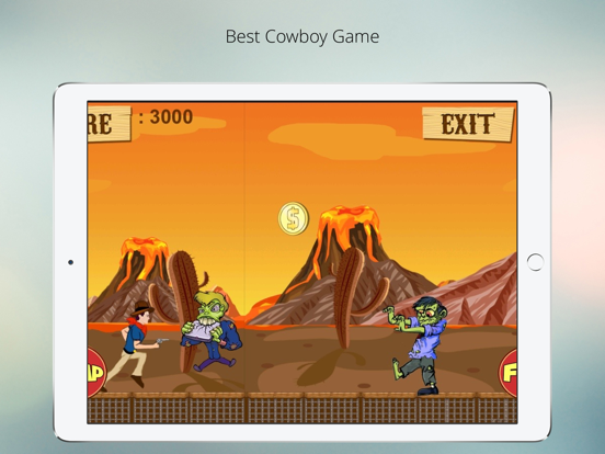 Screenshot #6 pour Cowboy Western shooting games: cowboy zombie games