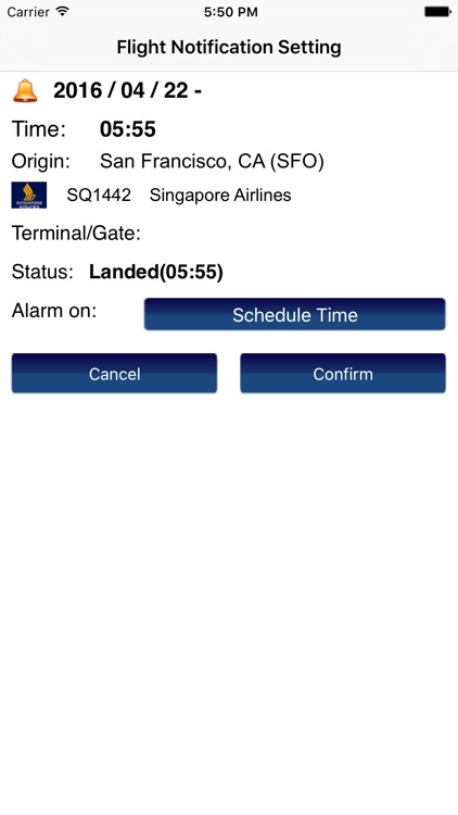 NY Newark Liberty Airport(EWR) Flight Info