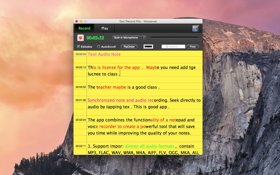 Audio Course Note Recorder - 3.1.9 - (macOS)