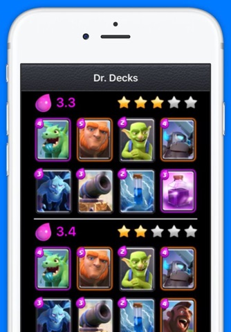 Dr. Decks for "Clash Royale" screenshot 4