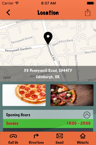 Alis Pizzeria Penny well screenshot 2