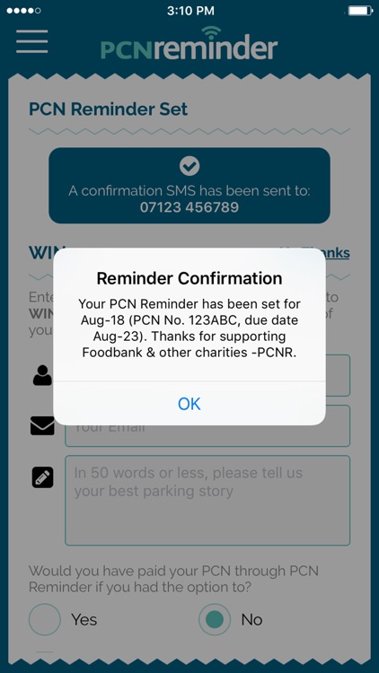 PCN Reminder screenshot-4