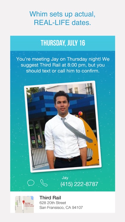 Whim - Dating, Not Texting