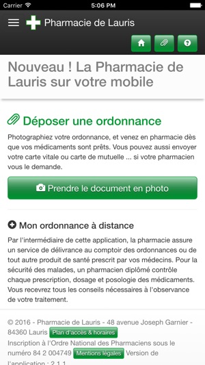 Pharmacie de Lauris(圖1)-速報App