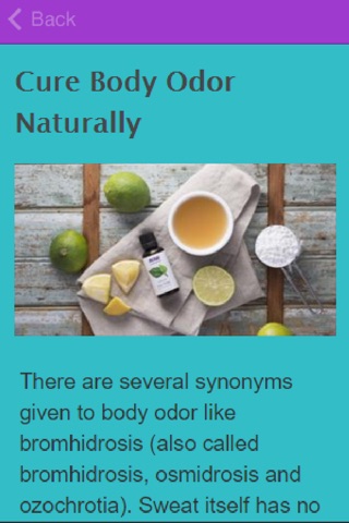 How To Get Rid of Body Odor screenshot 2
