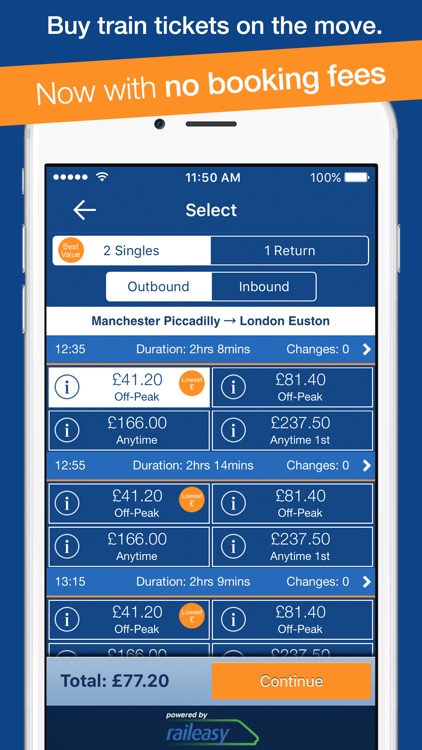 myTrains Pro train times and tickets screenshot-0