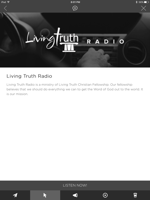 Living Truth Christian Fellowship iPad screenshot 4 - Social Networking app