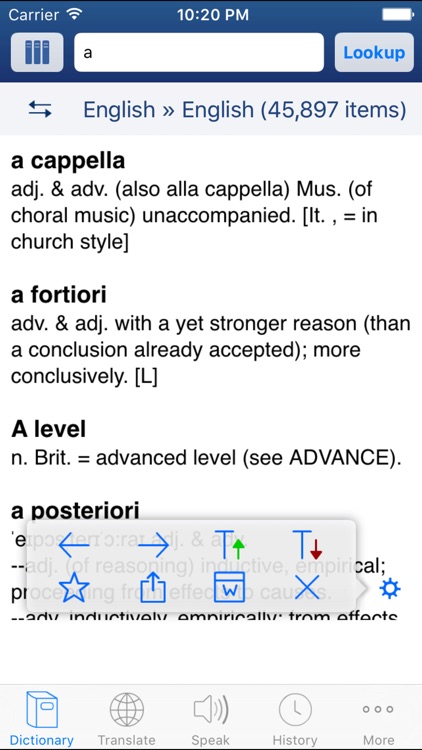 Multi Lang Dictionary and Translator + Text to Speech with English Spanish Chinese French German Korean Russian and more!