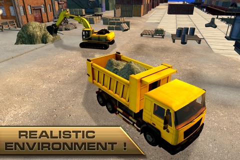 Sand Excavator City Builder 2015 – 3D heavy construction equipment simulation game screenshot 4