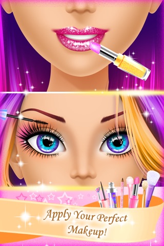 Makeup Salon - makeover girls games screenshot 2