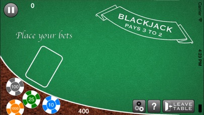 Blackjack - Free Casino Style Blackjack 21 Gambling Simulator 1.8 IOS -