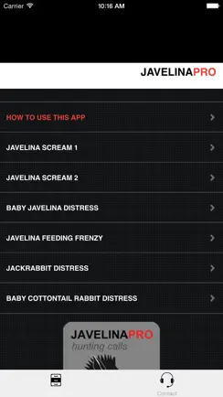 REAL Javelina Calls & Javelina Sounds to use as Hunting Calls iPhone image 2