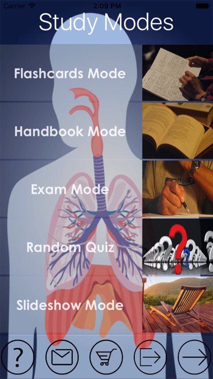Pulmonology Test Bank & Exam Review App - 4000 Flashcards Study Notes - Terms, Concepts & Quiz