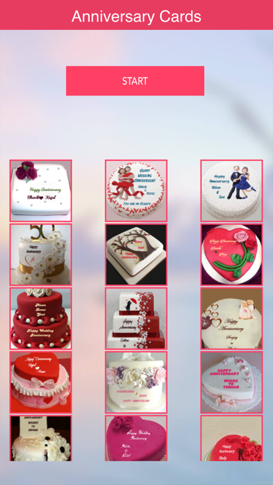 Screenshot #1 pour Name On Anniversary Cake