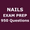Nails Exam Prep - 950 real questions for Nails Exam - your preparation to Nails Exam in the United States