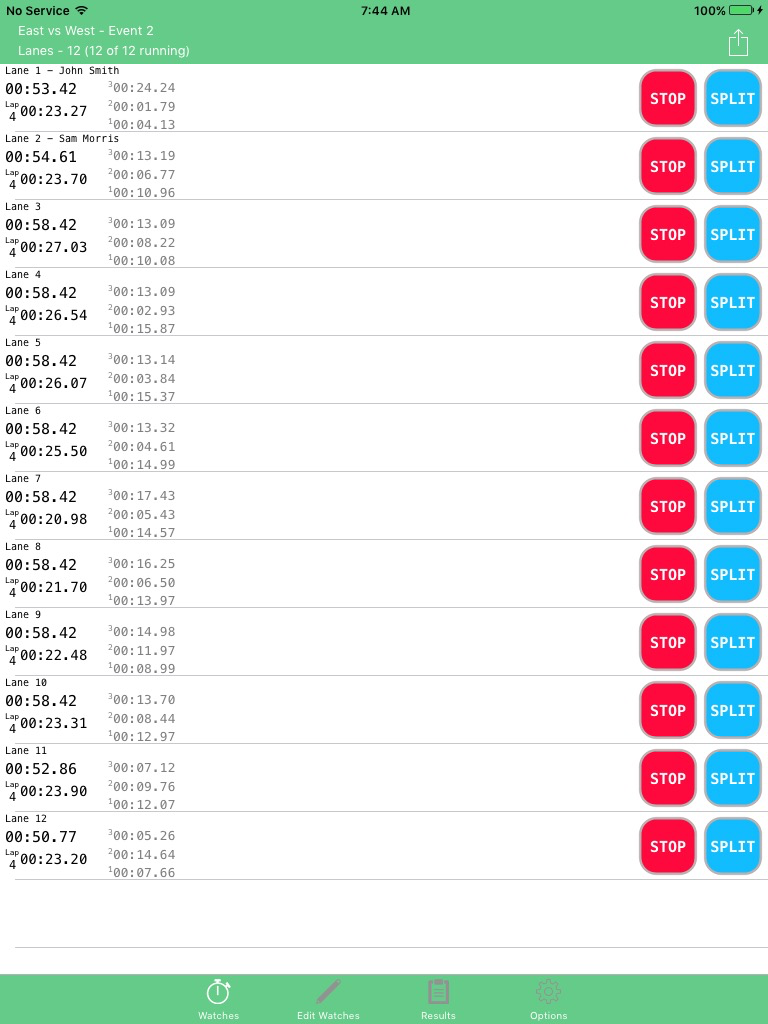 Team Split - The Ultimate Team Timer screenshot 7