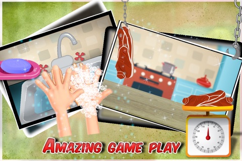 Meatballs Cooking – Bake cheesy food in this chef game for kids screenshot 2