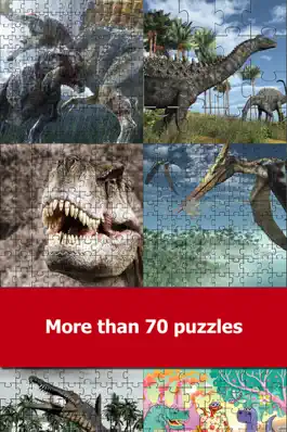Game screenshot Dino Puzzles - dinosaur jigsaw puzzles apk