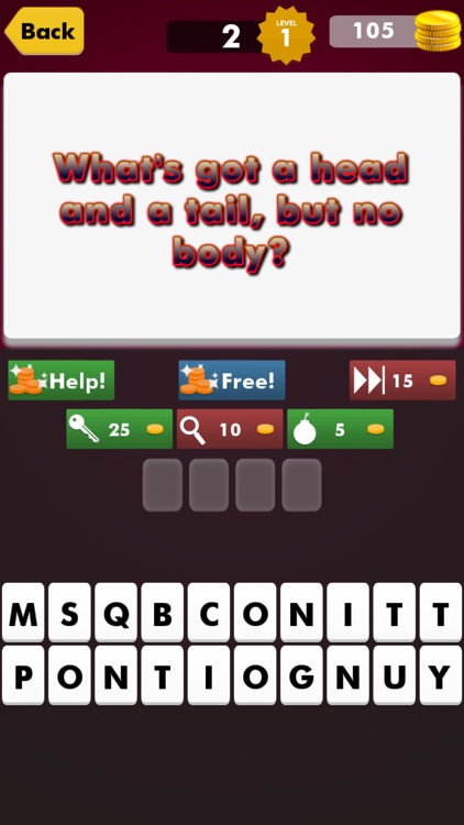 Riddles Brain Teasers Quiz Games ~ General Knowledge trainer with tricky questions & IQ test screenshot-4
