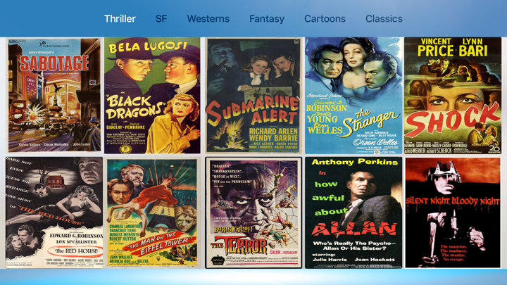 Screenshot #1 pour MOVIE Database (60+ Movies)