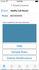 People Connector Router & SMS screenshot #4 for iPhone