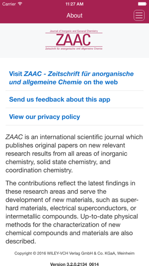 ZAAC - Zeitschrift für anorganische und allgemeine Chemie(圖4)-速報App