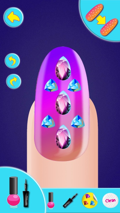 Neon Nails for Party Girls – Style Makeover and Spa Nail Treatment in a Fashion Manicure Salon screenshot-3