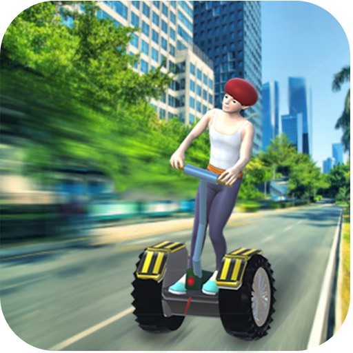 Segway Rider Icon