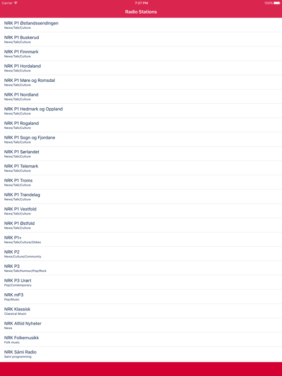 Screenshot #4 pour Radio Norway FM - Streaming live Norwegian online music and news