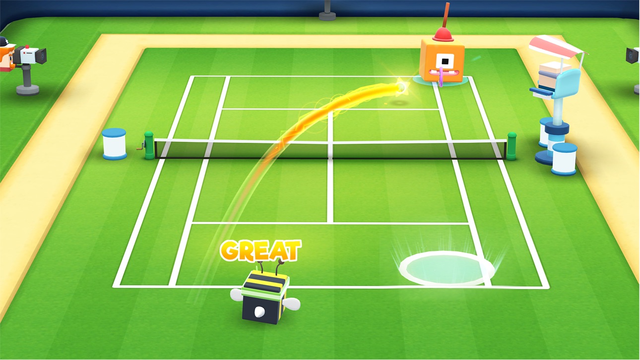 Tennis Bits - Free Hack screenshot 1 - iOS game interface