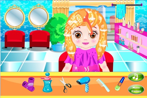 Little Cute Baby Hair Salon screenshot 2