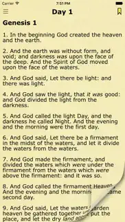 chronological bible in a year - kjv daily reading iphone screenshot 1