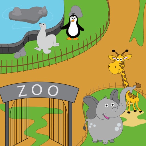 Trip to the zoo for kids iOS App