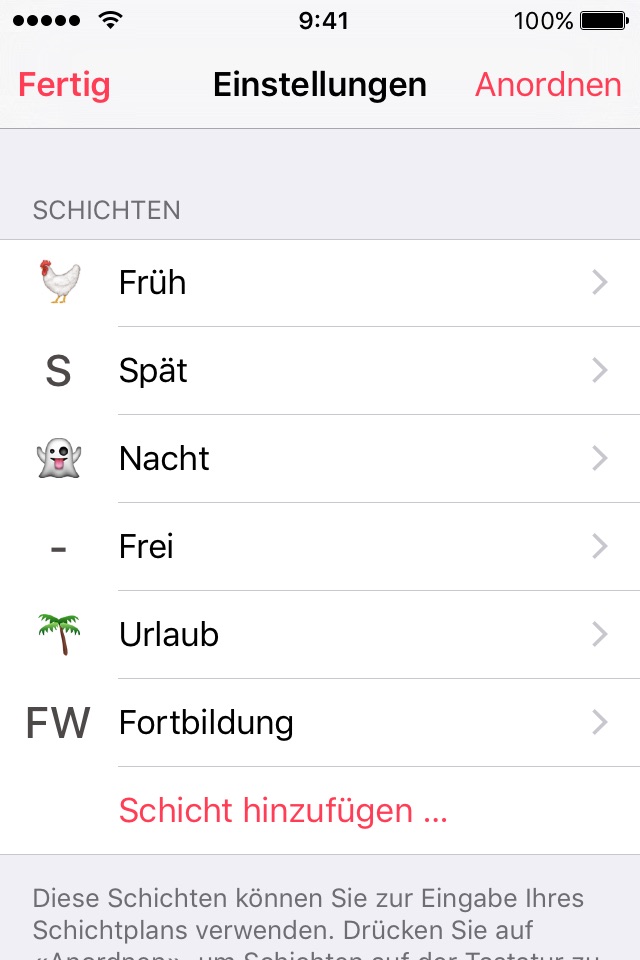 Shift Schedule - Type and Share Your Schedule screenshot 3