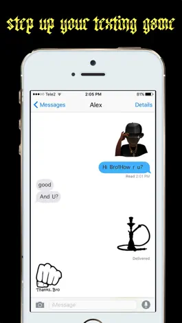 Game screenshot GangMoji - Gangster Emoji Keyboard hack