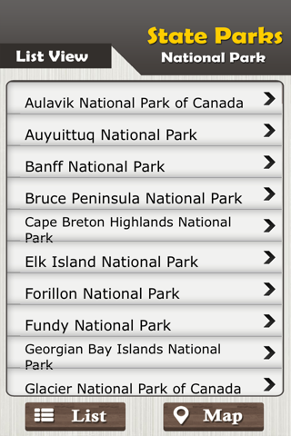 Canada Parks - State & National screenshot 3