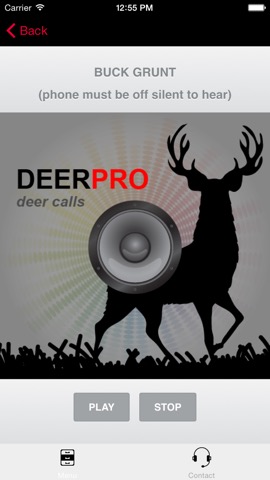 Whitetail Hunting Calls-Deer Buck Grunt -Buck Call - AD FREE - BLUETOOTH COMPATIBLEのおすすめ画像1