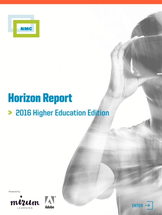 NMC Horizon Report: 2016 Higher Education Edition