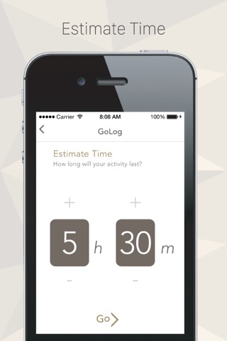 GoLog - Activity and Adventure App screenshot 3