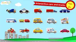 Game screenshot Car and Truck - Puzzles, Games, Coloring Activities for Kids and Toddlers Full Version by Moo Moo Lab mod apk