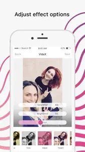VideX - Video Effects and Filters screenshot #2 for iPhone