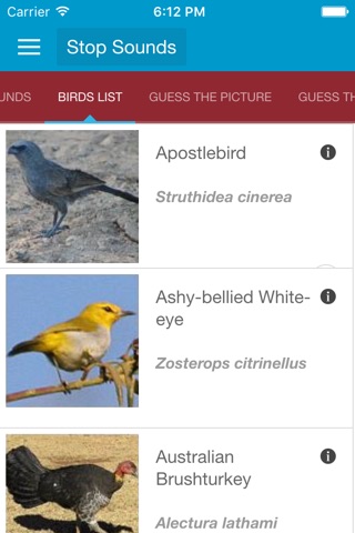Australian Birds and Sounds screenshot 2