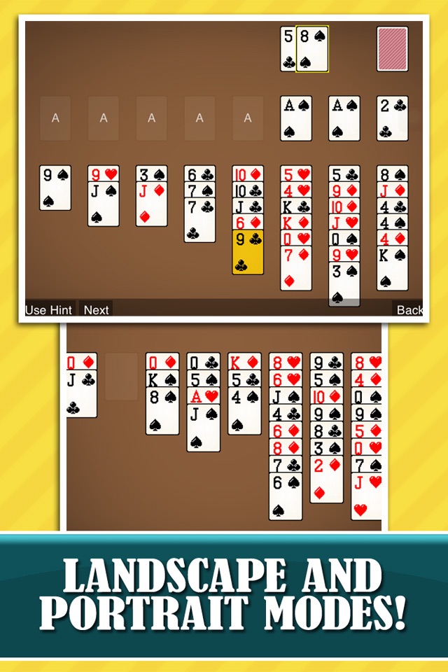 Forty Thieves Solitaire Free Card Game Classic Solitare Solo screenshot 2