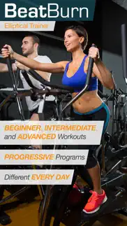 beatburn elliptical trainer - low impact cross training for runners and weight loss iphone screenshot 1