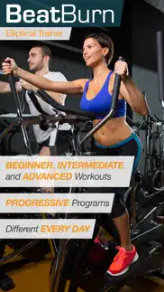 beatburn elliptical trainer - low impact cross training for runners and weight loss iphone capturas de pantalla 1