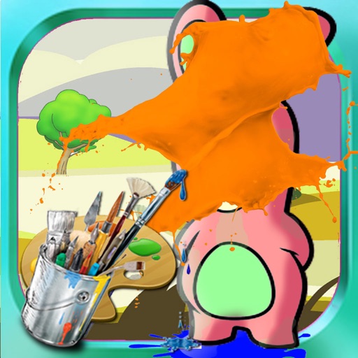 Color For Kid Paint Rabbids Invasion Version Icon