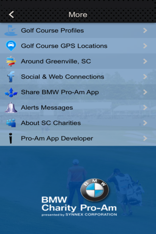 BMW Charity Pro-Am Fore Fans screenshot 2