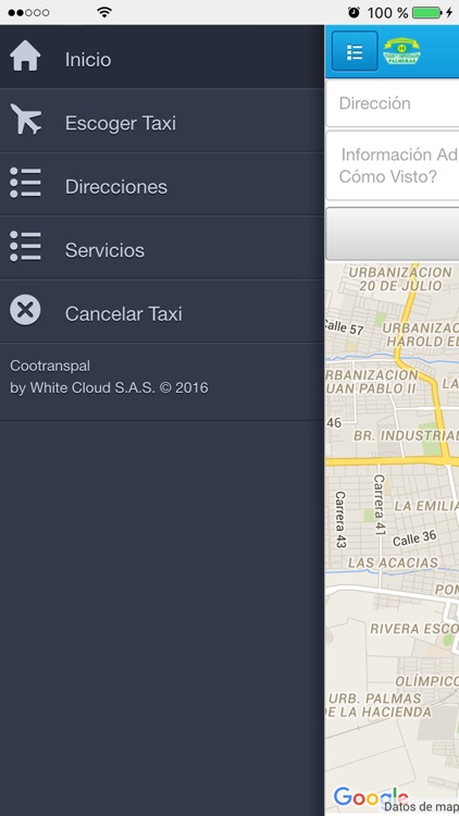 Taxis Palmeras - Cootranspal