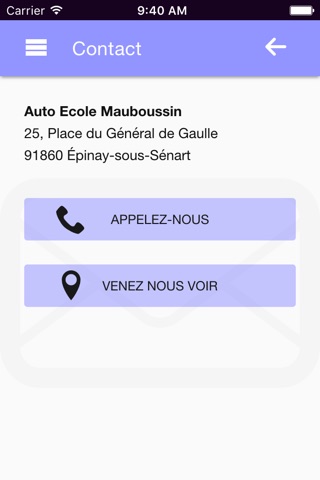 Auto-Ecole Mauboussin screenshot 3